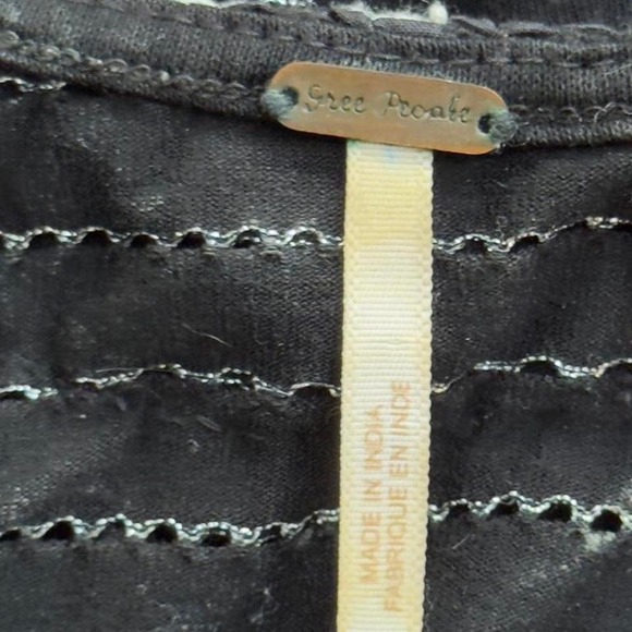 Boho beaded Free People top - Picture 6 of 7